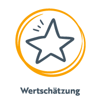Wertschätzung Ikone, Stern